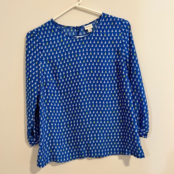 Merona sailboat blouse - Picture 1 of 4